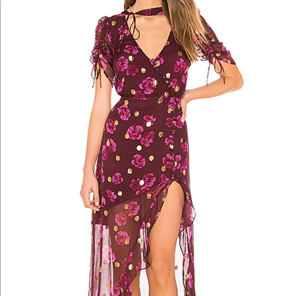 For Love and Lemons beautiful full length dress